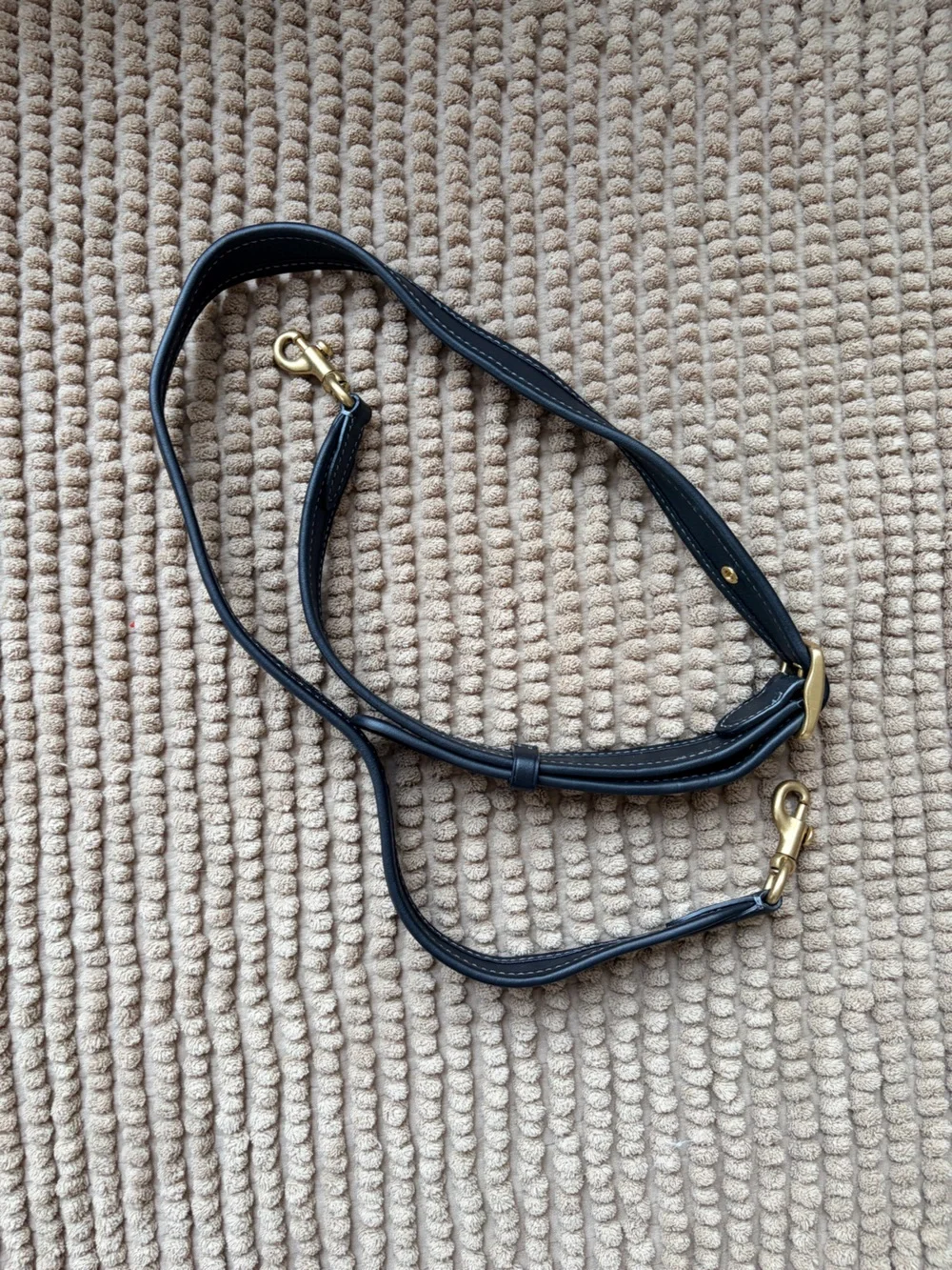 Coach Black/Brass Soft Tabby Shoulder Bag